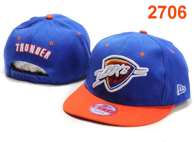 Oklahoma City Thunder NBA Snapback Hat PT088